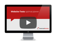 Website-Tests optimal planen