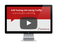 A/B-Testing mit wenig Traffic – und trotzdem viel Erfolg